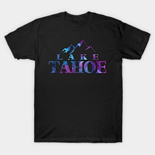 Starry Galaxy Lake Tahoe T-Shirt